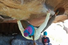 Bouldering in Hueco Tanks on 12/31/2018 with Blue Lizard Climbing and Yoga

Filename: SRM_20181231_1514040.jpg
Aperture: f/4.0
Shutter Speed: 1/320
Body: Canon EOS-1D Mark II
Lens: Canon EF 50mm f/1.8 II