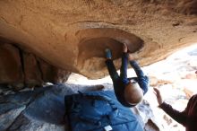 Bouldering in Hueco Tanks on 12/31/2018 with Blue Lizard Climbing and Yoga

Filename: SRM_20181231_1545140.jpg
Aperture: f/4.0
Shutter Speed: 1/250
Body: Canon EOS-1D Mark II
Lens: Canon EF 16-35mm f/2.8 L