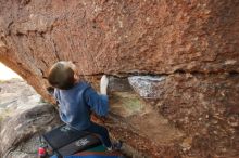 Bouldering in Hueco Tanks on 12/31/2018 with Blue Lizard Climbing and Yoga

Filename: SRM_20181231_1639420.jpg
Aperture: f/4.0
Shutter Speed: 1/250
Body: Canon EOS-1D Mark II
Lens: Canon EF 16-35mm f/2.8 L