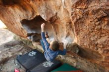 Bouldering in Hueco Tanks on 12/31/2018 with Blue Lizard Climbing and Yoga

Filename: SRM_20181231_1646571.jpg
Aperture: f/3.5
Shutter Speed: 1/200
Body: Canon EOS-1D Mark II
Lens: Canon EF 16-35mm f/2.8 L