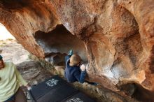 Bouldering in Hueco Tanks on 12/31/2018 with Blue Lizard Climbing and Yoga

Filename: SRM_20181231_1653490.jpg
Aperture: f/4.0
Shutter Speed: 1/250
Body: Canon EOS-1D Mark II
Lens: Canon EF 16-35mm f/2.8 L