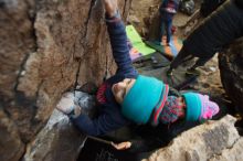 Bouldering in Hueco Tanks on 12/31/2018 with Blue Lizard Climbing and Yoga

Filename: SRM_20181231_1759190.jpg
Aperture: f/2.8
Shutter Speed: 1/100
Body: Canon EOS-1D Mark II
Lens: Canon EF 16-35mm f/2.8 L