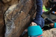 Bouldering in Hueco Tanks on 12/31/2018 with Blue Lizard Climbing and Yoga

Filename: SRM_20181231_1759260.jpg
Aperture: f/2.8
Shutter Speed: 1/100
Body: Canon EOS-1D Mark II
Lens: Canon EF 16-35mm f/2.8 L