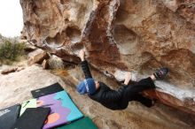 Bouldering in Hueco Tanks on 12/28/2018 with Blue Lizard Climbing and Yoga

Filename: SRM_20181228_0958520.jpg
Aperture: f/5.0
Shutter Speed: 1/200
Body: Canon EOS-1D Mark II
Lens: Canon EF 16-35mm f/2.8 L