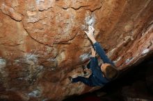 Bouldering in Hueco Tanks on 12/28/2018 with Blue Lizard Climbing and Yoga

Filename: SRM_20181228_1050310.jpg
Aperture: f/8.0
Shutter Speed: 1/250
Body: Canon EOS-1D Mark II
Lens: Canon EF 16-35mm f/2.8 L