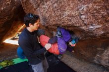 Bouldering in Hueco Tanks on 01/05/2019 with Blue Lizard Climbing and Yoga

Filename: SRM_20190105_1126540.jpg
Aperture: f/4.0
Shutter Speed: 1/200
Body: Canon EOS-1D Mark II
Lens: Canon EF 16-35mm f/2.8 L
