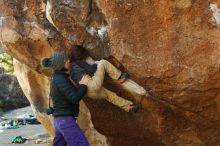 Bouldering in Hueco Tanks on 01/05/2019 with Blue Lizard Climbing and Yoga

Filename: SRM_20190105_1157400.jpg
Aperture: f/3.5
Shutter Speed: 1/250
Body: Canon EOS-1D Mark II
Lens: Canon EF 50mm f/1.8 II