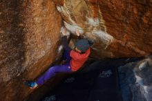 Bouldering in Hueco Tanks on 01/05/2019 with Blue Lizard Climbing and Yoga

Filename: SRM_20190105_1220170.jpg
Aperture: f/3.5
Shutter Speed: 1/200
Body: Canon EOS-1D Mark II
Lens: Canon EF 16-35mm f/2.8 L