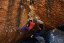 Bouldering in Hueco Tanks on 01/05/2019 with Blue Lizard Climbing and Yoga

Filename: SRM_20190105_1225070.jpg
Aperture: f/4.0
Shutter Speed: 1/200
Body: Canon EOS-1D Mark II
Lens: Canon EF 16-35mm f/2.8 L