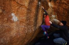 Bouldering in Hueco Tanks on 01/05/2019 with Blue Lizard Climbing and Yoga

Filename: SRM_20190105_1226330.jpg
Aperture: f/4.5
Shutter Speed: 1/200
Body: Canon EOS-1D Mark II
Lens: Canon EF 16-35mm f/2.8 L