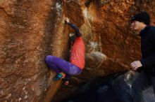 Bouldering in Hueco Tanks on 01/05/2019 with Blue Lizard Climbing and Yoga

Filename: SRM_20190105_1229280.jpg
Aperture: f/4.5
Shutter Speed: 1/200
Body: Canon EOS-1D Mark II
Lens: Canon EF 16-35mm f/2.8 L