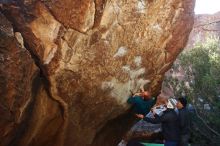 Bouldering in Hueco Tanks on 01/05/2019 with Blue Lizard Climbing and Yoga

Filename: SRM_20190105_1405260.jpg
Aperture: f/5.0
Shutter Speed: 1/250
Body: Canon EOS-1D Mark II
Lens: Canon EF 16-35mm f/2.8 L