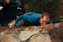 Bouldering in Hueco Tanks on 01/05/2019 with Blue Lizard Climbing and Yoga

Filename: SRM_20190105_1510200.jpg
Aperture: f/4.0
Shutter Speed: 1/250
Body: Canon EOS-1D Mark II
Lens: Canon EF 50mm f/1.8 II