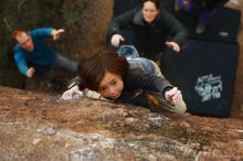 Bouldering in Hueco Tanks on 01/05/2019 with Blue Lizard Climbing and Yoga

Filename: SRM_20190105_1516510.jpg
Aperture: f/3.5
Shutter Speed: 1/250
Body: Canon EOS-1D Mark II
Lens: Canon EF 50mm f/1.8 II