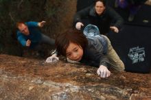 Bouldering in Hueco Tanks on 01/05/2019 with Blue Lizard Climbing and Yoga

Filename: SRM_20190105_1516530.jpg
Aperture: f/4.0
Shutter Speed: 1/250
Body: Canon EOS-1D Mark II
Lens: Canon EF 50mm f/1.8 II