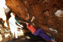 Bouldering in Hueco Tanks on 01/05/2019 with Blue Lizard Climbing and Yoga

Filename: SRM_20190105_1743330.jpg
Aperture: f/5.6
Shutter Speed: 1/200
Body: Canon EOS-1D Mark II
Lens: Canon EF 16-35mm f/2.8 L