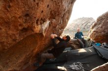 Bouldering in Hueco Tanks on 01/05/2019 with Blue Lizard Climbing and Yoga

Filename: SRM_20190105_1756380.jpg
Aperture: f/5.0
Shutter Speed: 1/250
Body: Canon EOS-1D Mark II
Lens: Canon EF 16-35mm f/2.8 L