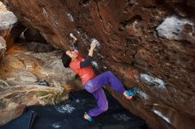 Bouldering in Hueco Tanks on 01/05/2019 with Blue Lizard Climbing and Yoga

Filename: SRM_20190105_1805410.jpg
Aperture: f/2.8
Shutter Speed: 1/160
Body: Canon EOS-1D Mark II
Lens: Canon EF 16-35mm f/2.8 L