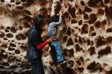 Bouldering in Hueco Tanks on 01/06/2019 with Blue Lizard Climbing and Yoga

Filename: SRM_20190106_1147170.jpg
Aperture: f/3.2
Shutter Speed: 1/100
Body: Canon EOS-1D Mark II
Lens: Canon EF 50mm f/1.8 II