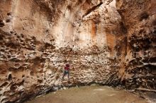 Bouldering in Hueco Tanks on 01/06/2019 with Blue Lizard Climbing and Yoga

Filename: SRM_20190106_1159280.jpg
Aperture: f/4.5
Shutter Speed: 1/100
Body: Canon EOS-1D Mark II
Lens: Canon EF 16-35mm f/2.8 L