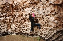 Bouldering in Hueco Tanks on 01/06/2019 with Blue Lizard Climbing and Yoga

Filename: SRM_20190106_1202360.jpg
Aperture: f/3.5
Shutter Speed: 1/80
Body: Canon EOS-1D Mark II
Lens: Canon EF 16-35mm f/2.8 L