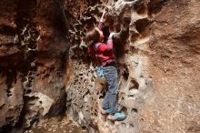 Bouldering in Hueco Tanks on 01/06/2019 with Blue Lizard Climbing and Yoga

Filename: SRM_20190106_1209400.jpg
Aperture: f/5.6
Shutter Speed: 1/80
Body: Canon EOS-1D Mark II
Lens: Canon EF 16-35mm f/2.8 L