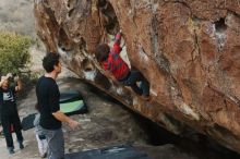 Bouldering in Hueco Tanks on 01/06/2019 with Blue Lizard Climbing and Yoga

Filename: SRM_20190106_1314130.jpg
Aperture: f/4.0
Shutter Speed: 1/400
Body: Canon EOS-1D Mark II
Lens: Canon EF 50mm f/1.8 II