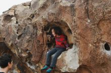 Bouldering in Hueco Tanks on 01/06/2019 with Blue Lizard Climbing and Yoga

Filename: SRM_20190106_1314420.jpg
Aperture: f/4.0
Shutter Speed: 1/500
Body: Canon EOS-1D Mark II
Lens: Canon EF 50mm f/1.8 II