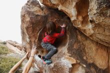 Bouldering in Hueco Tanks on 01/06/2019 with Blue Lizard Climbing and Yoga

Filename: SRM_20190106_1341010.jpg
Aperture: f/5.6
Shutter Speed: 1/160
Body: Canon EOS-1D Mark II
Lens: Canon EF 16-35mm f/2.8 L