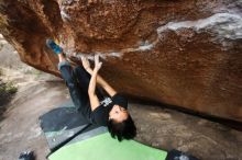 Bouldering in Hueco Tanks on 01/06/2019 with Blue Lizard Climbing and Yoga

Filename: SRM_20190106_1404100.jpg
Aperture: f/4.0
Shutter Speed: 1/320
Body: Canon EOS-1D Mark II
Lens: Canon EF 16-35mm f/2.8 L