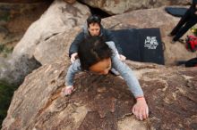 Bouldering in Hueco Tanks on 01/06/2019 with Blue Lizard Climbing and Yoga

Filename: SRM_20190106_1500150.jpg
Aperture: f/4.0
Shutter Speed: 1/400
Body: Canon EOS-1D Mark II
Lens: Canon EF 16-35mm f/2.8 L