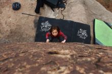 Bouldering in Hueco Tanks on 01/06/2019 with Blue Lizard Climbing and Yoga

Filename: SRM_20190106_1506080.jpg
Aperture: f/4.0
Shutter Speed: 1/500
Body: Canon EOS-1D Mark II
Lens: Canon EF 16-35mm f/2.8 L