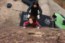 Bouldering in Hueco Tanks on 01/06/2019 with Blue Lizard Climbing and Yoga

Filename: SRM_20190106_1506360.jpg
Aperture: f/5.6
Shutter Speed: 1/200
Body: Canon EOS-1D Mark II
Lens: Canon EF 16-35mm f/2.8 L