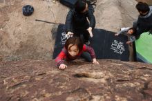 Bouldering in Hueco Tanks on 01/06/2019 with Blue Lizard Climbing and Yoga

Filename: SRM_20190106_1506420.jpg
Aperture: f/5.6
Shutter Speed: 1/250
Body: Canon EOS-1D Mark II
Lens: Canon EF 16-35mm f/2.8 L