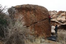 Bouldering in Hueco Tanks on 01/06/2019 with Blue Lizard Climbing and Yoga

Filename: SRM_20190106_1517370.jpg
Aperture: f/5.6
Shutter Speed: 1/250
Body: Canon EOS-1D Mark II
Lens: Canon EF 16-35mm f/2.8 L