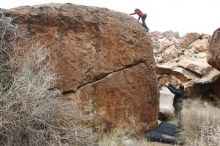Bouldering in Hueco Tanks on 01/06/2019 with Blue Lizard Climbing and Yoga

Filename: SRM_20190106_1518330.jpg
Aperture: f/5.6
Shutter Speed: 1/160
Body: Canon EOS-1D Mark II
Lens: Canon EF 16-35mm f/2.8 L