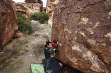 Bouldering in Hueco Tanks on 01/06/2019 with Blue Lizard Climbing and Yoga

Filename: SRM_20190106_1524390.jpg
Aperture: f/5.6
Shutter Speed: 1/160
Body: Canon EOS-1D Mark II
Lens: Canon EF 16-35mm f/2.8 L