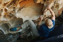 Bouldering in Hueco Tanks on 01/12/2019 with Blue Lizard Climbing and Yoga

Filename: SRM_20190112_1108240.jpg
Aperture: f/3.5
Shutter Speed: 1/250
Body: Canon EOS-1D Mark II
Lens: Canon EF 50mm f/1.8 II