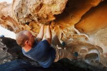 Bouldering in Hueco Tanks on 01/12/2019 with Blue Lizard Climbing and Yoga

Filename: SRM_20190112_1144330.jpg
Aperture: f/4.0
Shutter Speed: 1/250
Body: Canon EOS-1D Mark II
Lens: Canon EF 16-35mm f/2.8 L