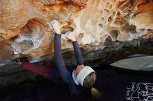 Bouldering in Hueco Tanks on 01/12/2019 with Blue Lizard Climbing and Yoga

Filename: SRM_20190112_1158000.jpg
Aperture: f/4.0
Shutter Speed: 1/250
Body: Canon EOS-1D Mark II
Lens: Canon EF 16-35mm f/2.8 L