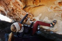 Bouldering in Hueco Tanks on 01/12/2019 with Blue Lizard Climbing and Yoga

Filename: SRM_20190112_1205560.jpg
Aperture: f/6.3
Shutter Speed: 1/250
Body: Canon EOS-1D Mark II
Lens: Canon EF 16-35mm f/2.8 L