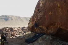 Bouldering in Hueco Tanks on 01/12/2019 with Blue Lizard Climbing and Yoga

Filename: SRM_20190112_1225180.jpg
Aperture: f/5.0
Shutter Speed: 1/250
Body: Canon EOS-1D Mark II
Lens: Canon EF 50mm f/1.8 II