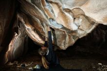 Bouldering in Hueco Tanks on 01/12/2019 with Blue Lizard Climbing and Yoga

Filename: SRM_20190112_1514010.jpg
Aperture: f/8.0
Shutter Speed: 1/250
Body: Canon EOS-1D Mark II
Lens: Canon EF 16-35mm f/2.8 L