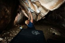 Bouldering in Hueco Tanks on 01/12/2019 with Blue Lizard Climbing and Yoga

Filename: SRM_20190112_1518250.jpg
Aperture: f/8.0
Shutter Speed: 1/250
Body: Canon EOS-1D Mark II
Lens: Canon EF 16-35mm f/2.8 L