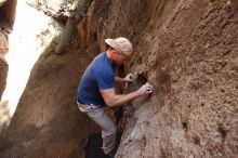 Bouldering in Hueco Tanks on 01/12/2019 with Blue Lizard Climbing and Yoga

Filename: SRM_20190112_1548300.jpg
Aperture: f/4.0
Shutter Speed: 1/250
Body: Canon EOS-1D Mark II
Lens: Canon EF 16-35mm f/2.8 L