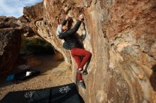 Bouldering in Hueco Tanks on 01/12/2019 with Blue Lizard Climbing and Yoga

Filename: SRM_20190112_1648190.jpg
Aperture: f/5.6
Shutter Speed: 1/320
Body: Canon EOS-1D Mark II
Lens: Canon EF 16-35mm f/2.8 L