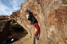 Bouldering in Hueco Tanks on 01/12/2019 with Blue Lizard Climbing and Yoga

Filename: SRM_20190112_1648230.jpg
Aperture: f/5.6
Shutter Speed: 1/250
Body: Canon EOS-1D Mark II
Lens: Canon EF 16-35mm f/2.8 L