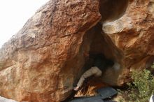 Bouldering in Hueco Tanks on 01/12/2019 with Blue Lizard Climbing and Yoga

Filename: SRM_20190112_1803320.jpg
Aperture: f/2.8
Shutter Speed: 1/200
Body: Canon EOS-1D Mark II
Lens: Canon EF 16-35mm f/2.8 L