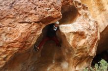 Bouldering in Hueco Tanks on 01/12/2019 with Blue Lizard Climbing and Yoga

Filename: SRM_20190112_1809170.jpg
Aperture: f/2.8
Shutter Speed: 1/100
Body: Canon EOS-1D Mark II
Lens: Canon EF 16-35mm f/2.8 L