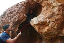 Bouldering in Hueco Tanks on 01/12/2019 with Blue Lizard Climbing and Yoga

Filename: SRM_20190112_1809490.jpg
Aperture: f/3.2
Shutter Speed: 1/200
Body: Canon EOS-1D Mark II
Lens: Canon EF 16-35mm f/2.8 L